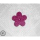 Fleur en cuir - Lila