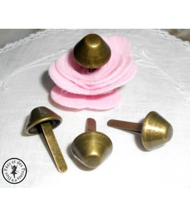 Pied de sac - "Grand cône" - Bronze Antique