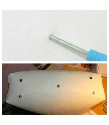 Pied de sac - "Demi rond" - Argenté