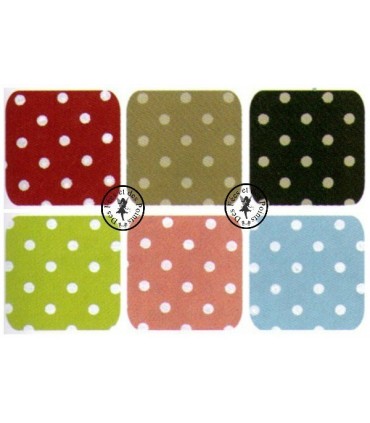 Anses Inazuma "A pois" - Brun - 40 cm