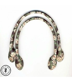 Anses Inazuma "Les roses" - Brun - 40 cm