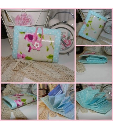 Porte-Cartes - "Milles et une Feuilles"