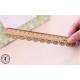 Règle en bois dentelle - Naturel