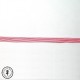 Passepoil à rayures - Rouge/Blanc  - 3 mm