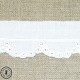 Broderie anglaise "Petits ronds" - Blanc - 3  cm