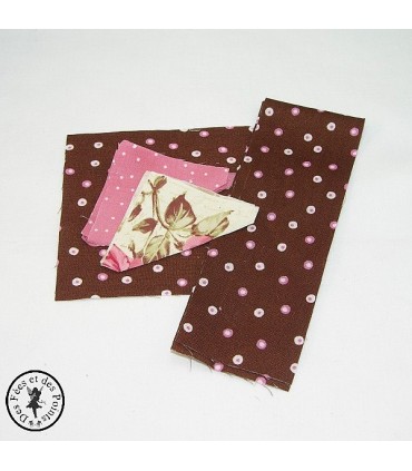 Kit Pique épingles de machine à coudre "Angel" - Roses / pois roses