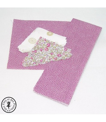 Kit Pique épingles de machine à coudre "Angel" - Fleurs liberty