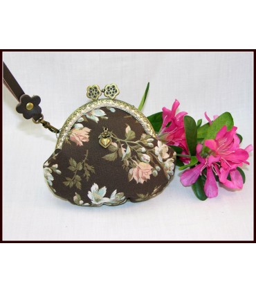 Fiche Porte monnaies "Rose Victorienne"