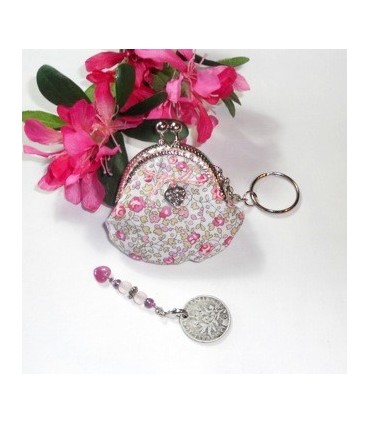 Fiche Porte monnaies "Rose Victorienne"