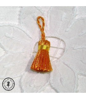 Mini pompon - Orange / Jaune