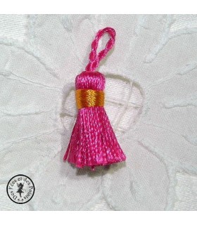 Mini pompon - Rose / Orange