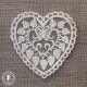 Grand Coeur en dentelle