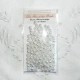 Perles blanches 4mm