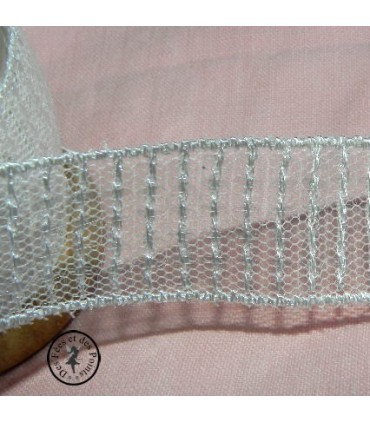 Ruban Sequins - Transparent - 23 mm