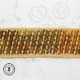 Ruban Sequins - Or - 20 mm
