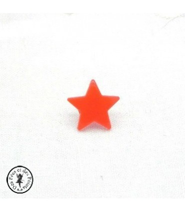 Pressions KAM - Etoile - Rouge Orangé - B1