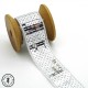 Ruban Sequins - Argent - 23 mm