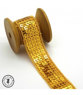 Ruban Sequins - Or - 20 mm