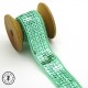 Ruban Sequins - Vert Printemps - 20 mm