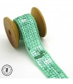 Ruban Sequins - Vert Printemps - 20 mm