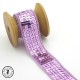 Ruban Sequins - Mauve - 20 mm