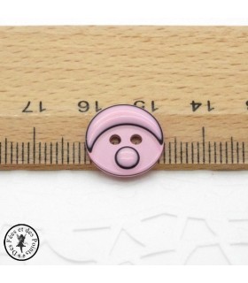 Boutons Smarties - Rose 