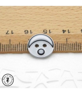 Boutons Smarties - Blanc
