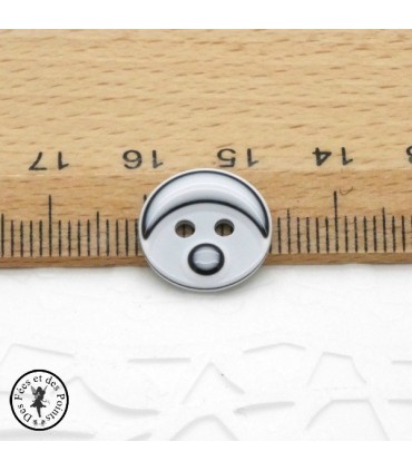 Boutons Smarties - Blanc
