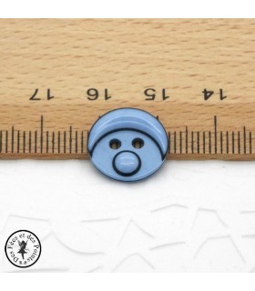 Boutons Smarties - Bleu ciel