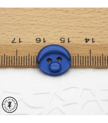 Boutons Smarties - Bleu 