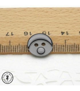 Boutons Smarties - Gris