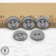 Boutons Smarties - Gris