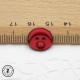 Boutons Smarties - Rouge