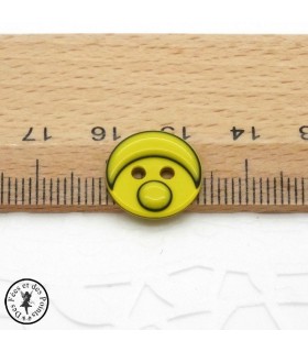 Boutons Smarties - Jaune