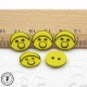 Boutons Smarties - Jaune