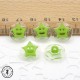 Boutons Etoiles - Vert