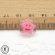Boutons Etoiles - Rose bébé
