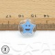 Boutons Etoiles - Bleu 
