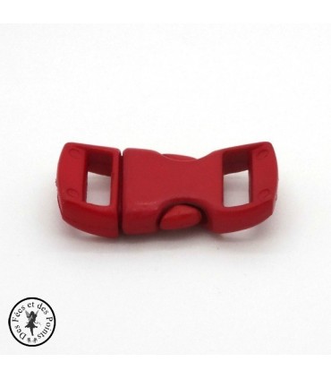 Boucle à clips - Sangle de 10 mm - Violet