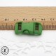 Boucle à clips - Sangle de 10 mm - Jaune