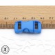 Boucle à clips - Sangle de 10 mm - Bleu