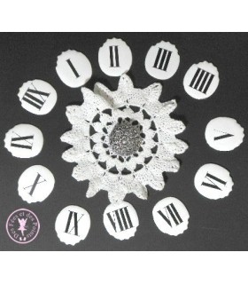 Plaque d'horloge Ovale