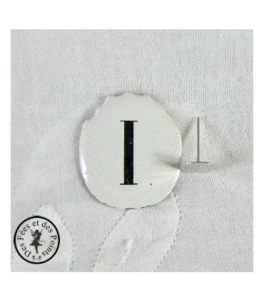 Chiffres d'horloge - Plaque Ovale I