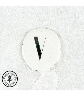 Chiffres d'horloge - Plaque Ovale V