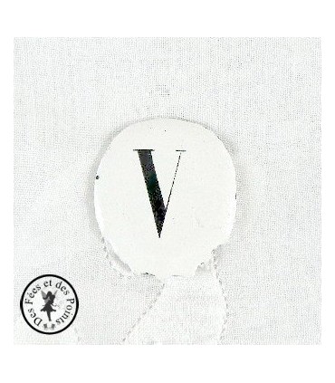 Chiffres d'horloge - Plaque Ovale V