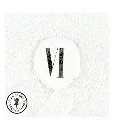 Chiffres d'horloge - Plaque Ovale VI