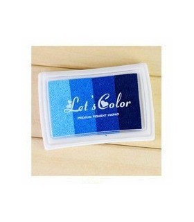 Encre Crystal Craft - Couleur dégradée Bleu océan