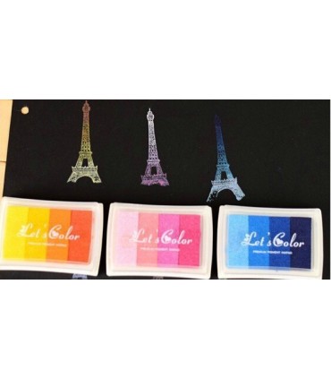 Encre Crystal Craft - Couleur dégradée Bleu océan