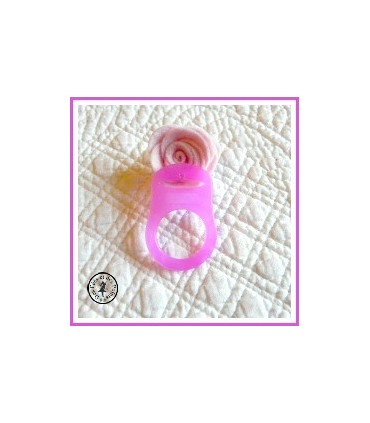 Anneau pour tétine / lolette à bouton Nuk Violine