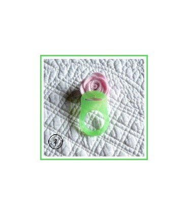 Anneau pour tétine / lolette à bouton Nuk Vert